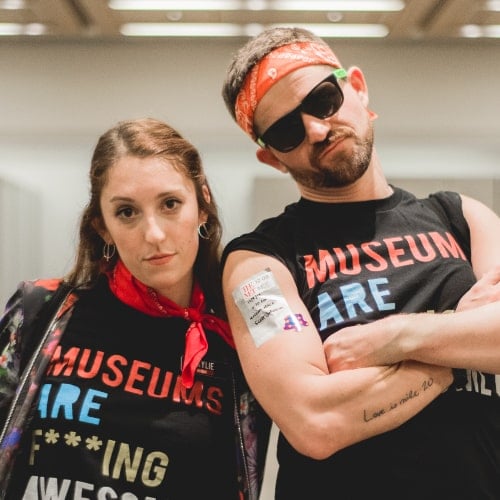 Museum Hack renegade tour guides looking cool.