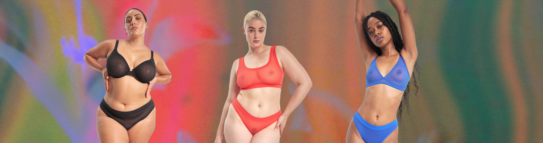 Nala 3 women in bras and underwear